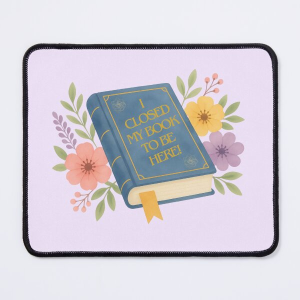 Item preview, Books & Blooms designed and sold by TotAlyBooked.