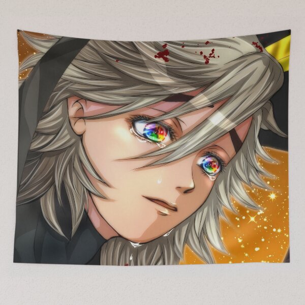 Item preview, Douma Demon Slayer Rainbow Eyes Closeup designed and sold by riadjamai.