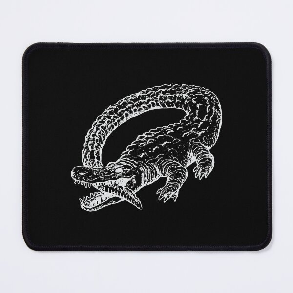 Item preview, Crocodile Eating Tail Line Art designed and sold by galiroooosdpas.
