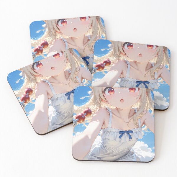 Item preview, Illyasviel Fate Stay Night White Dress Blue Sky Closeup designed and sold by riadjamai.