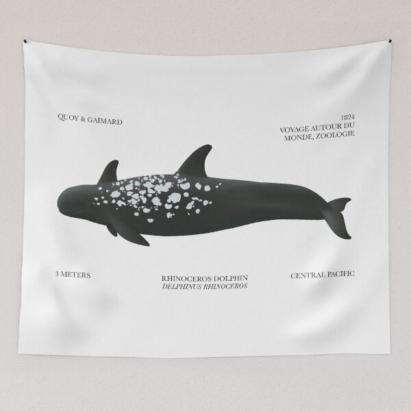 Item preview, Rhinoceros Dolphin designed and sold by BrochJam.