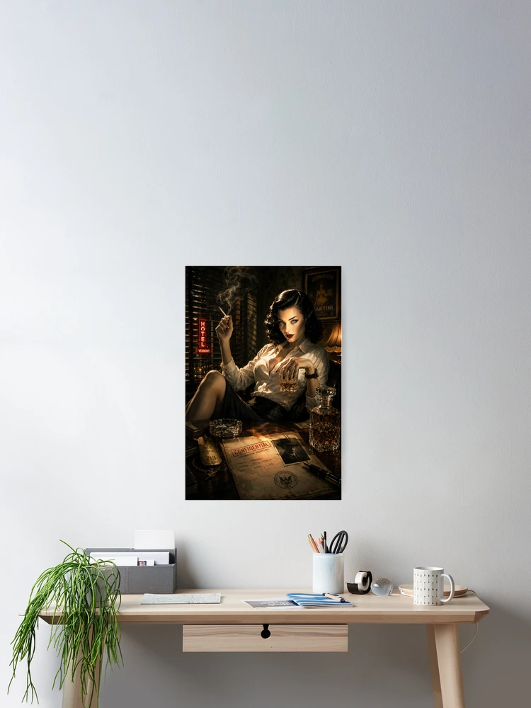 Thumbnail 2 of 3, Poster, Nightfall: Secrets Check In designed and sold by Sanctum Icons.
