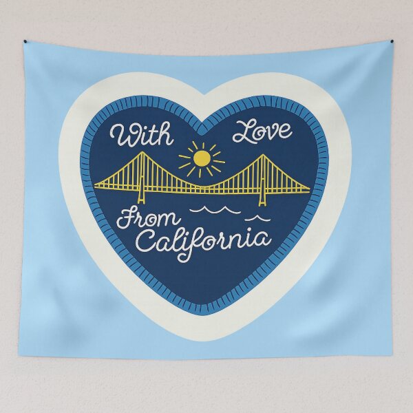 Item preview, With love from California designed and sold by YChangShop.