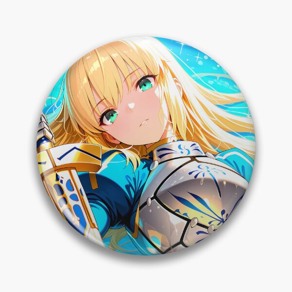 Item preview, Saber Fate Stay Night Knight in Blue Armor designed and sold by riadjamai.