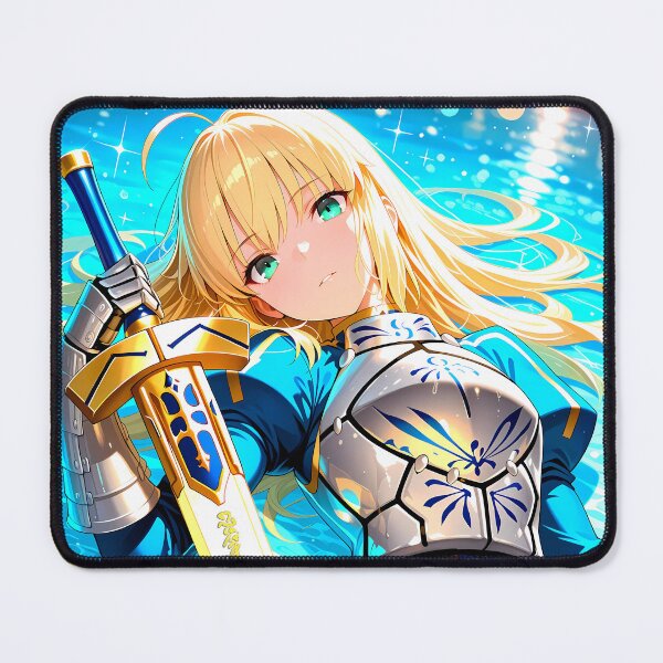 Item preview, Saber Fate Stay Night Knight in Blue Armor designed and sold by riadjamai.