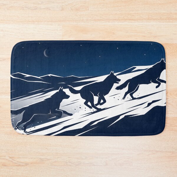 Item preview, Midnight Sprint Dynamic Huskies designed and sold by NovaShiftDesign.