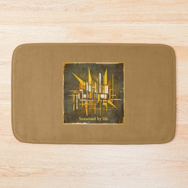 Item preview, Seasoned by Life – Vintage Constructivist Geometric Abstract Art Print designed and sold by NewGen-For-You.