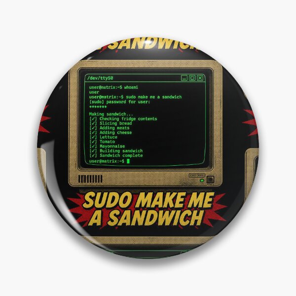 Item preview, Sudo Make Me A Sandwich - Funny Linux Programmer Shirt designed and sold by Geek Tracy Shop.