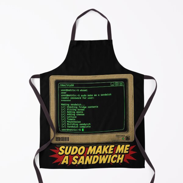 Item preview, Sudo Make Me A Sandwich - Funny Linux Programmer Shirt designed and sold by Geek Tracy Shop.