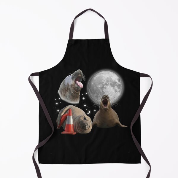 Item preview, Neil The Seal Moon 90s Vintage Howling the Moon designed and sold by PontiaGudam.