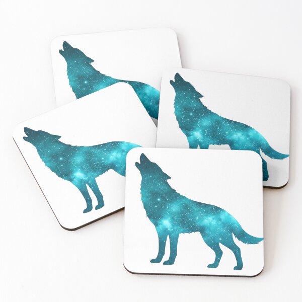 Item preview,  Celestial Howl - Galaxy Wolf Silhouette designed and sold by pattman.