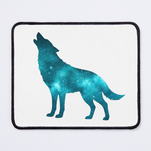 Item preview, Celestial Howl - Galaxy Wolf Silhouette designed and sold by pattman.