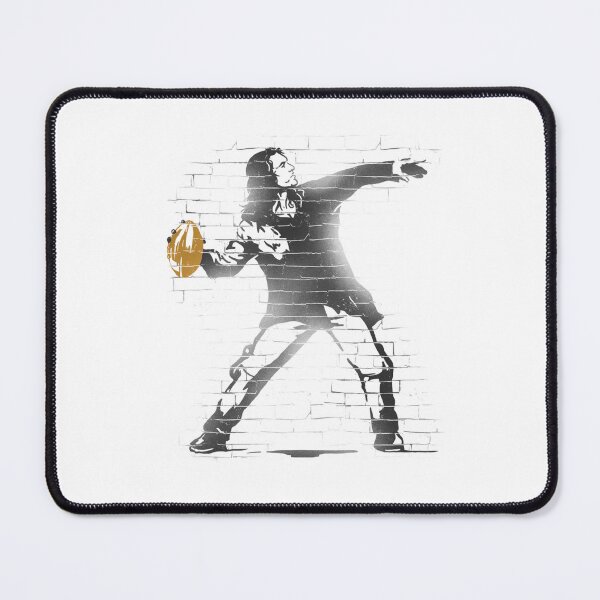Item preview, Football Silhouette Mural designed and sold by hasandeniz.