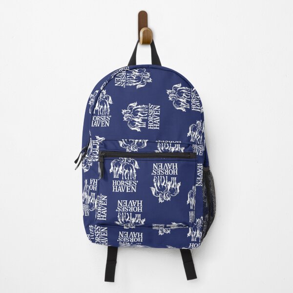 Item preview, Horses Haven Logo (White & Dark Blue) designed and sold by BDBirds.
