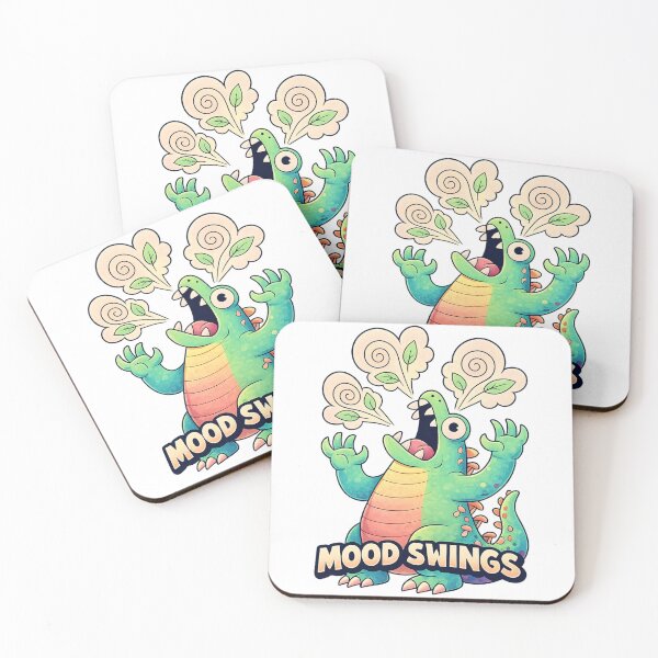 Item preview, Mood Swings Shirt – Funny Screaming Dino Monster Art designed and sold by SoftSproutstu.