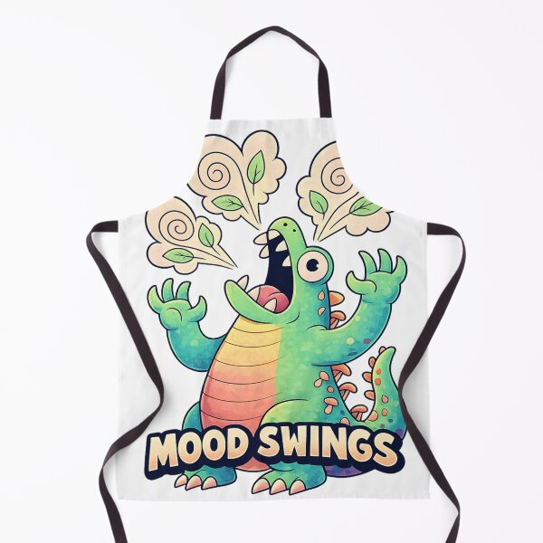 Item preview, Mood Swings Shirt – Funny Screaming Dino Monster Art designed and sold by SoftSproutstu.