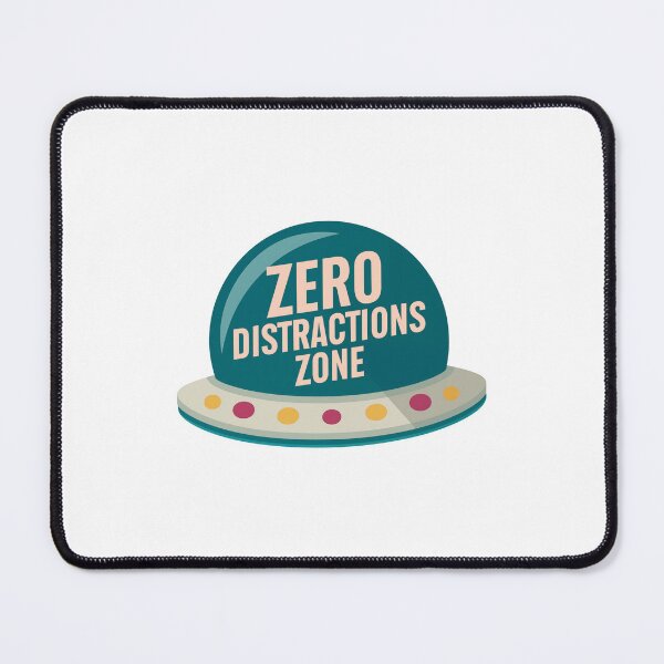 Item preview, UFO Zero Distractions Zone Inspirational Space designed and sold by FWLKIT.