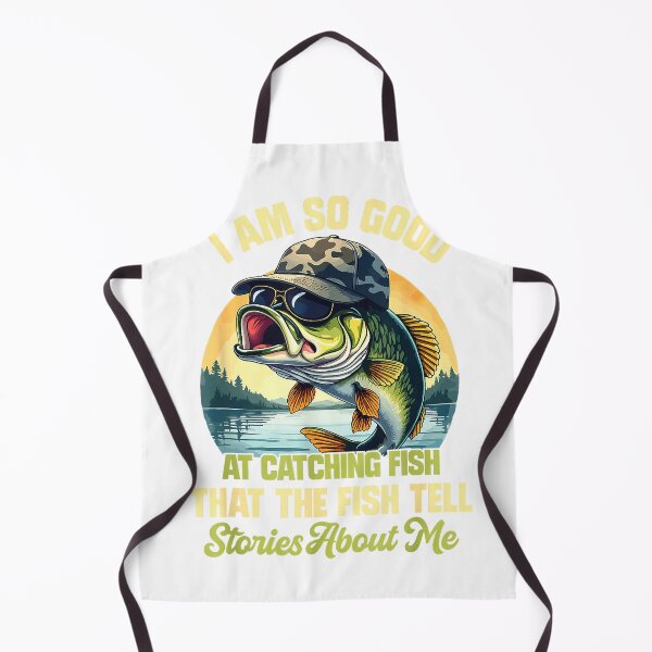 Item preview, I'm So Good At Catching Fish that The Fish Tell Stories T-Shirt designed and sold by Cafe18.