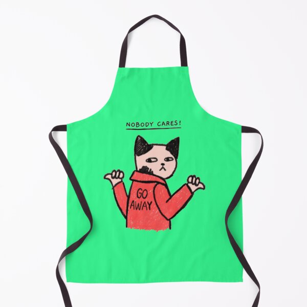 Item preview, Nobody Cares Go Away - Funny Sarcastic Introvert Cat designed and sold by GenZFashion000.