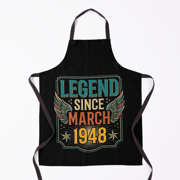 Item preview, Legend Since March 1948 Vintage Birthday Gift for People Born in 1948 designed and sold by msaloyach.