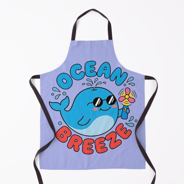 Item preview, Ocean Breeze – Cute Whale Summer Design designed and sold by Sea Gem.