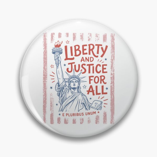 Item preview, With Liberty And Justice For All designed and sold by Hedoraxe.