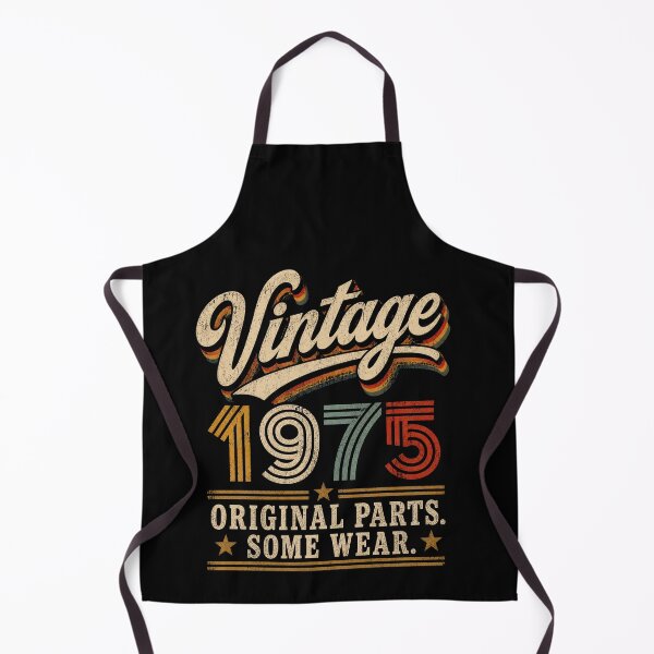 Item preview, Vintage 1975 Original Parts Some Wear Retro Birthday Gift Design designed and sold by msaloyach.