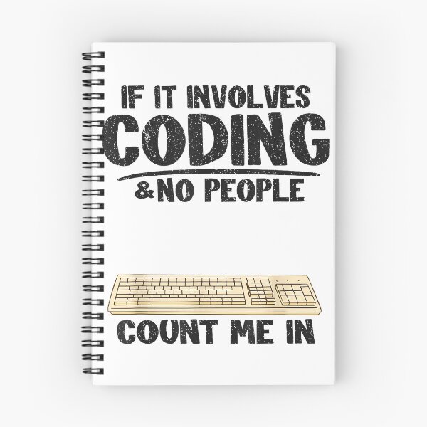Item preview, If It Involves Coding & No People Count Me In Programmer T-Shirt designed and sold by ShadowPlace.