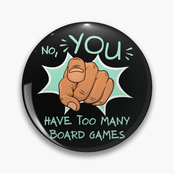 Item preview, Funny Too Many Board Games  designed and sold by TackyTime.