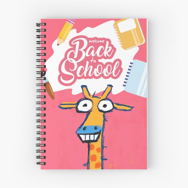 Item preview, Welcome Back to School Funny Giraffe Cartoon Design - Postcard / Gift Card designed and sold by 516 Studio.