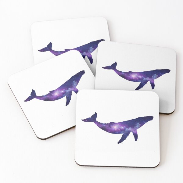 Item preview, Galactic Breach - Cosmic Whale Silhouette designed and sold by pattman.