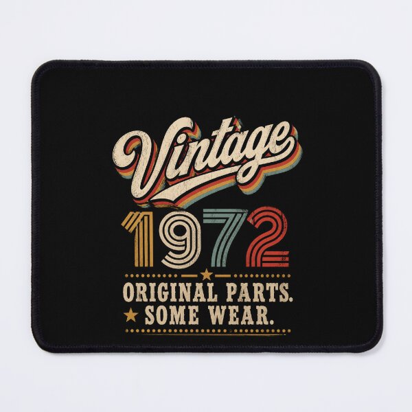 Item preview, Vintage 1972 Original Parts Some Wear Retro Birthday Gift for People Born in 1972 designed and sold by msaloyach.