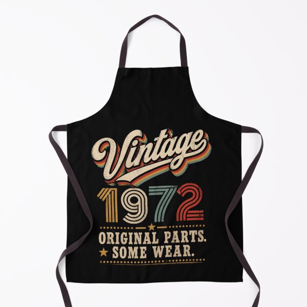 Item preview, Vintage 1972 Original Parts Some Wear Retro Birthday Gift for People Born in 1972 designed and sold by msaloyach.