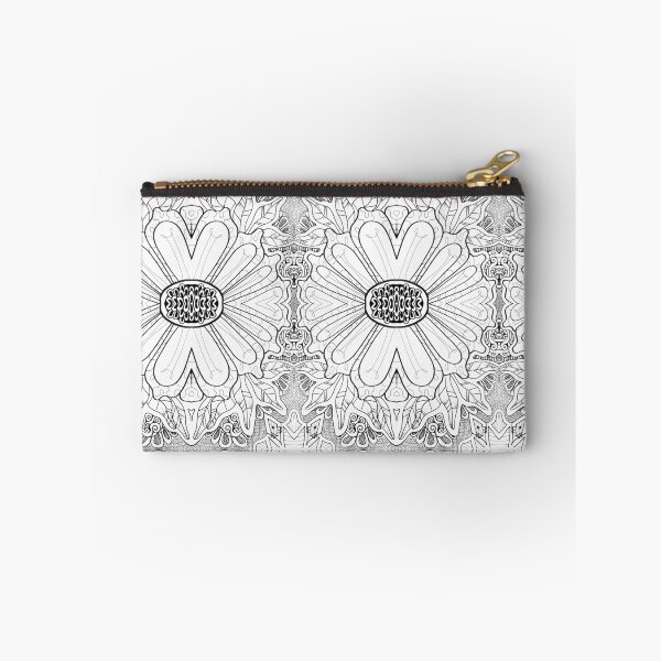 Item preview, Zentangle Rhombuses and flowers pattern designed and sold by StaticAlien.