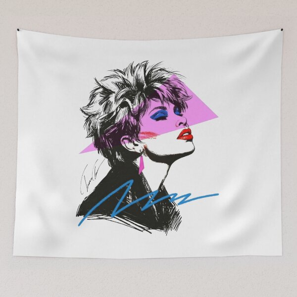 Item preview, Tina Turner 80s Pop Art Portrait designed and sold by RahniNM.