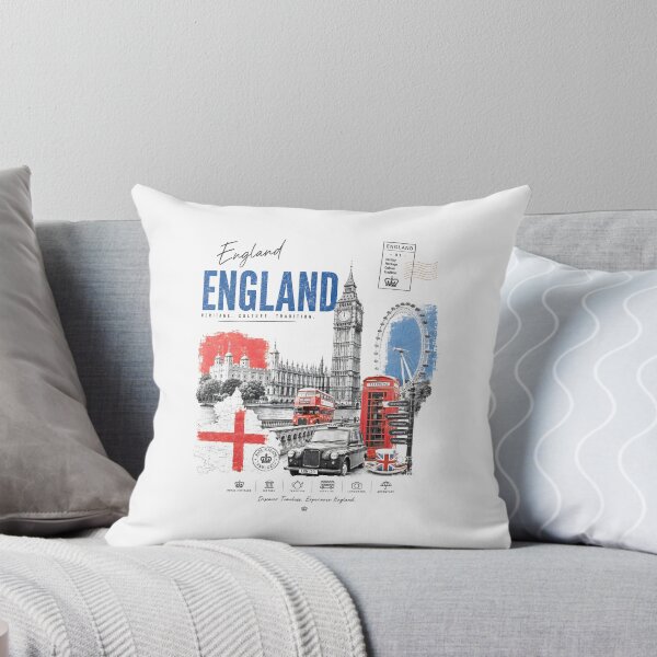 Item preview, England Minimalist Travel Art designed and sold by EdwinkOne.