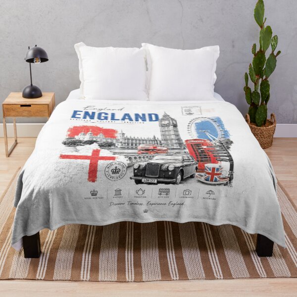 Item preview, England Minimalist Travel Art designed and sold by EdwinkOne.