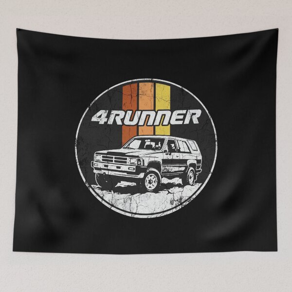Item preview, Vintage Style 1st Gen 4Runner 4x4 Off [Black Shirt Only] designed and sold by Off-Road-Zone.
