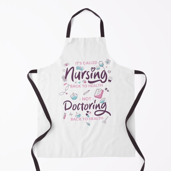 Item preview, Nurse gift: Nursing back to health - Medical doodle design (on light colors) designed and sold by messy-nessie.