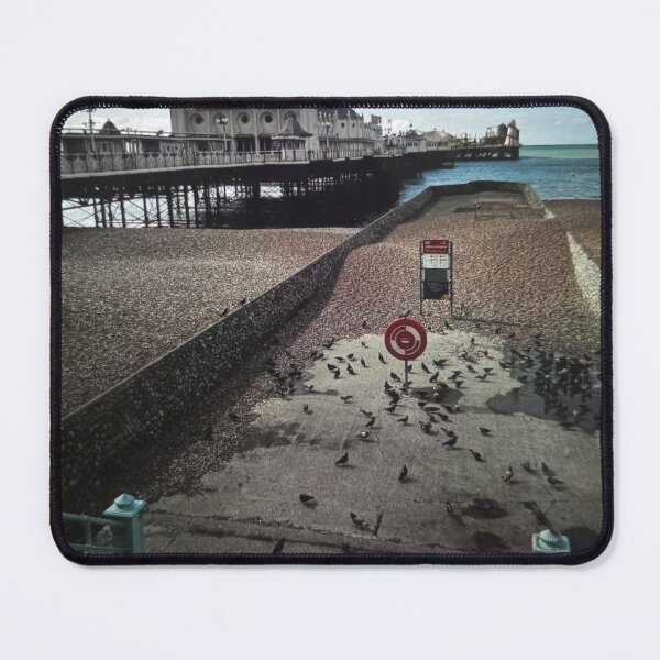 Item preview, Brighton Pier on a Cloudy Day designed and sold by Burcukiefsi.