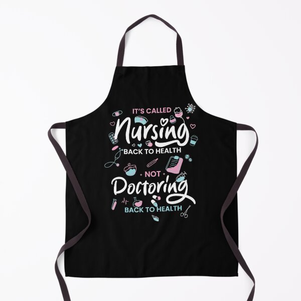 Item preview, Nurse gift: Nursing back to health - Medical doodle design (on dark colors) designed and sold by messy-nessie.