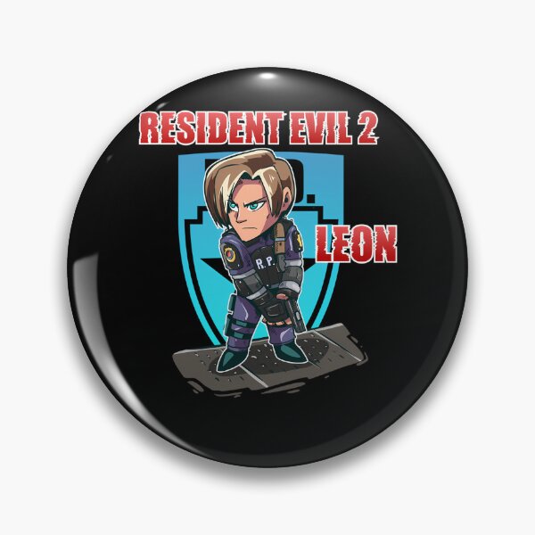 Item preview, Resident Evil 2 Leon Kennedy Chibi Character designed and sold by Darius Bocos.