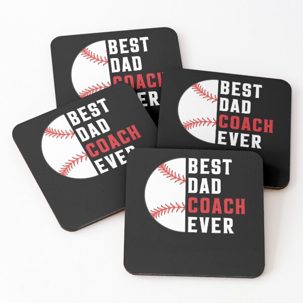 Item preview, Best Dad Coach Ever Baseball designed and sold by Hedoraxe.