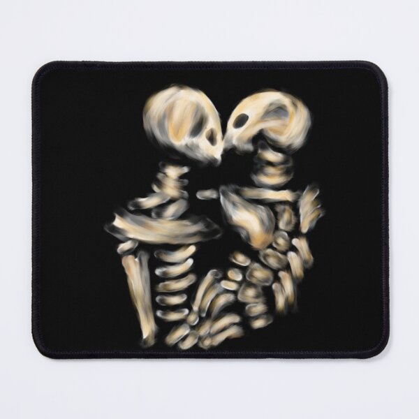 Item preview, Cute Skeleton Couple Hug Sticker | Gothic Love | Kawaii Halloween Skeleton designed and sold by Marianarcezar.