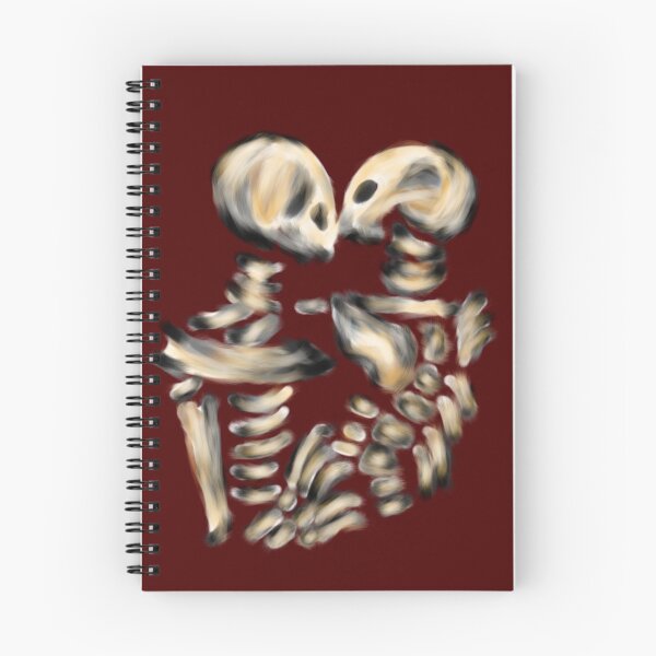 Item preview, Cute Skeleton Couple Hug Sticker | Gothic Love | Kawaii Halloween Skeleton  designed and sold by Marianarcezar.