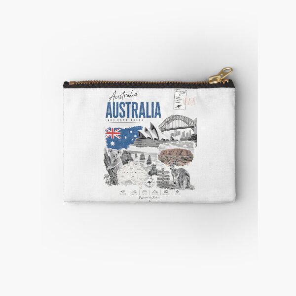 Item preview, Australia Minimalist Travel Art designed and sold by AtuqStudio.