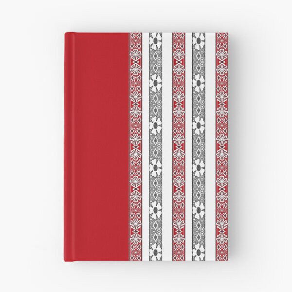 Item preview, Decorative lace stripe ornament on red background designed and sold by fuzzyfox.