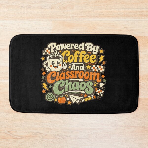 Item preview, Powered By Coffee And Classroom Chaos Mug | Funny Teacher Coffee Cup For Teachers Back To School Gift designed and sold by FestivityFinds.