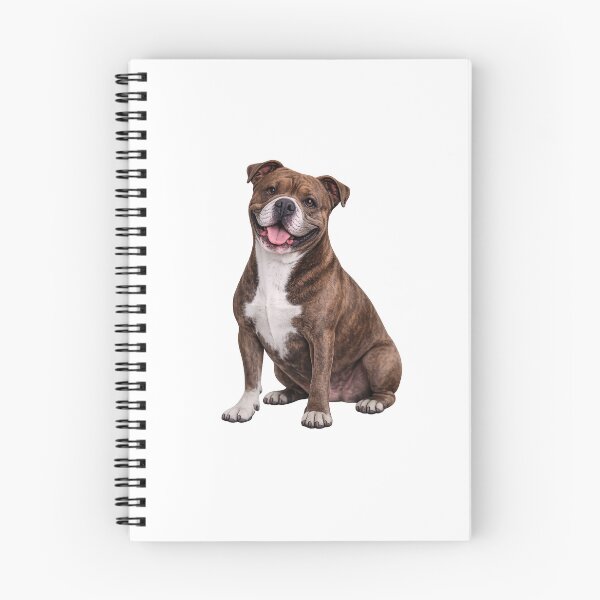 Item preview, Brown Pitbull Terrier Dog designed and sold by BackgroundND.