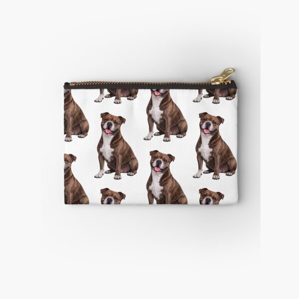 Item preview, Brown Pitbull Terrier Dog designed and sold by BackgroundND.